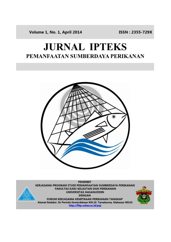 Jurnal IPTEKS PSP Vol. 1 No. 1